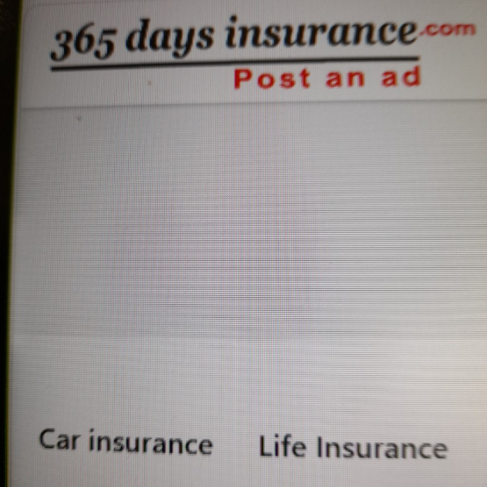 I need your business insurance.